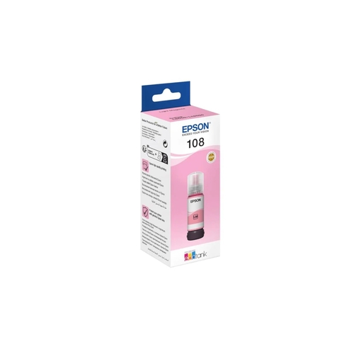 Epson C13T09C64A (108) Light Magenta Original Ink Cartridge - L8050 / L18050 - 1