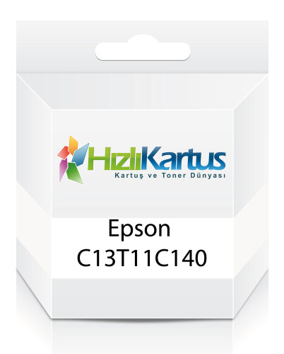 Epson C13T11C140 Siyah Muadil Kartuş - WF-C5390DW - 1