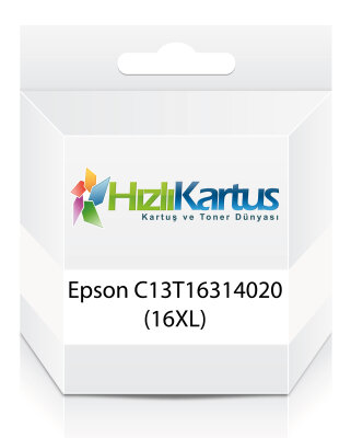 Epson C13T16314020 (16XL) Siyah Muadil Kartuş - WF-2010 - EPSON