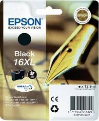 Epson C13T16314020 (16XL) Siyah Orjinal Kartuş - WF-2010 - 2