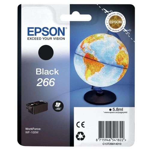 Epson C13T26614010 (266) Black Original Cartridge - WF-100