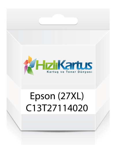 Epson C13T27114020 (27XL) Siyah Muadil Kartuş - WF-3620 - 1