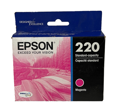EPSON - Epson C13T293320 (220) Magenta Original Cartridge - WF-2650