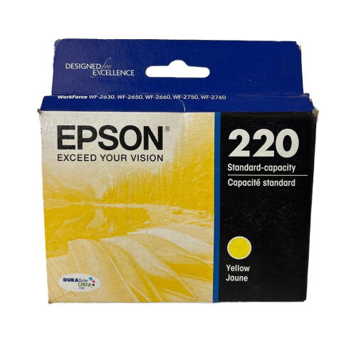 Epson C13T293420 (220) Yellow Original Cartridge - WF-2650 - 2