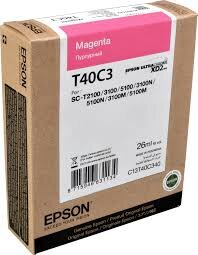 Epson C13T40C340 (T40C3) Kırmızı Orjinal Kartuş - SC-T3100 - EPSON