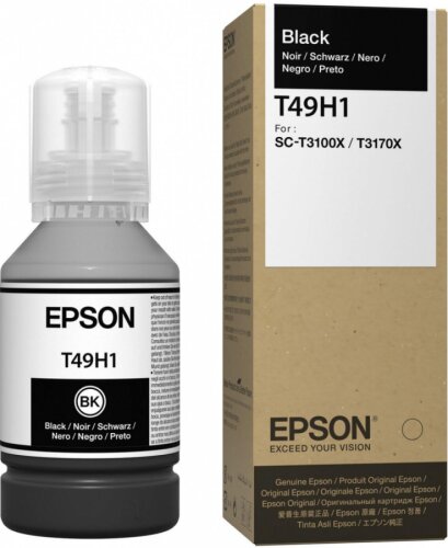 Epson C13T49H100 (T49H1) Siyah Orjinal Mürekkep Kartuş - SC-T3100x - 1