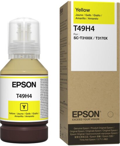 Epson C13T49H400 (T49H4) Sarı Orjinal Mürekkep Kartuş - SC-T3100x - 1