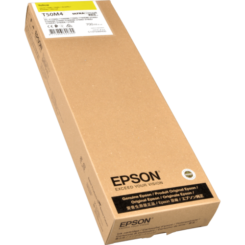 Epson C13T50M400 (T50M4) Sarı Orjinal Kartuş - SC-T7700D / SC-T5700D - 1