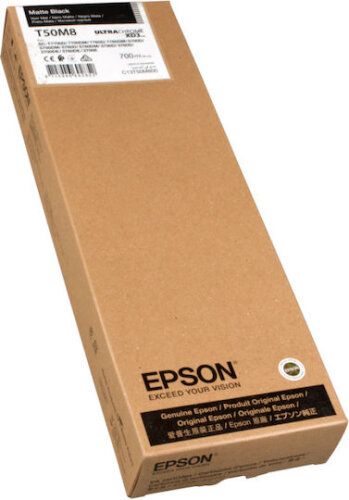 Epson C13T50M80N (T50M8) Mat Siyah Orjinal Kartuş - SC-T7700D / SC-T5700D - 1