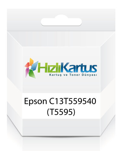 Epson C13T559540 (T5595) Açık Mavi Muadil Kartuş - Stylus Photo RX700 - 1