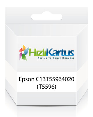 Epson C13T55964020 (T5596) Açık Kırmızı Muadil Kartuş - Stylus Photo RX700 - EPSON