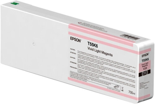 Epson C13T55K600 (T55K6) Açık Kırmızı Orjinal Kartuş - SC-P6000 - 1