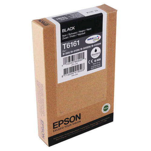 Epson C13T616100 (T6161) Black Original Cartridge - B-300 / B-310N