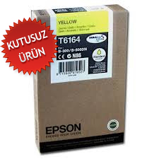 EPSON - Epson C13T616400 (T6164) Sarı Orjinal Kartuş - B-300 / B-310N (U) (T10047)