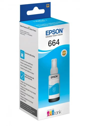 Epson C13T664240 (T6642) Mavi Orjinal Mürekkep Kartuş - L355 / L555 - 1