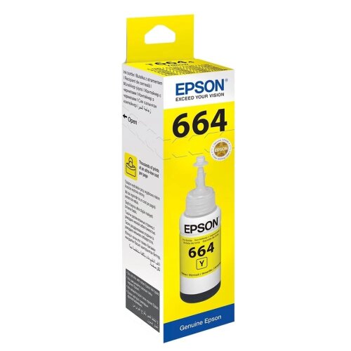 Epson C13T66444A (T6644) Sarı Orjinal Mürekkep Kartuş - ET-1400 / ET-2500A - 4
