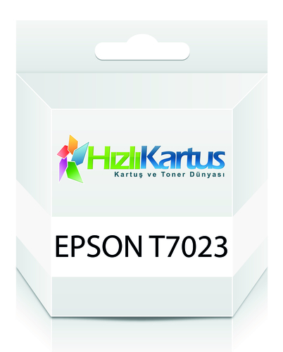 Epson C13T70234010 (T7023) Kırmızı XL Muadil Kartuş - WP-4015DN