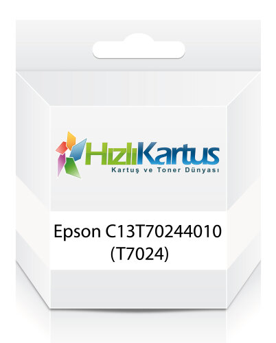 Epson C13T70244010 (T7024) Sarı XL Muadil Kartuş - WP-4015DN - 1
