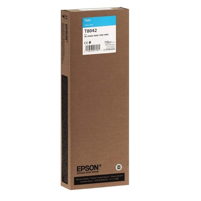 EPSON - Epson C13T804200 (T8042) Cyan Original Cartridge - SC-P6000 / SC-P7000