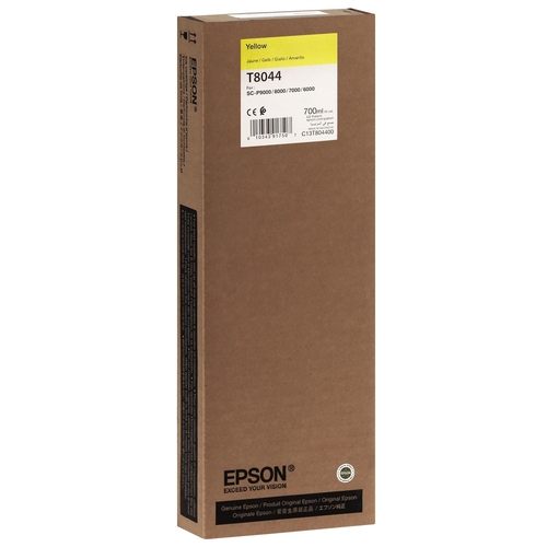 Epson C13T804400 (T8044) Sarı Orjinal Kartuş - SC-P6000 / SC-P7000