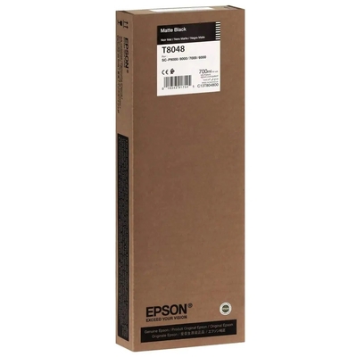 EPSON - Epson C13T804800 (T8048) Matte Black Original Cartridge - SC-P6000