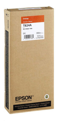 Epson C13T824A00 (T824A) Turuncu Orjinal Kartuş - SC-P7000A - EPSON
