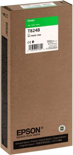 Epson C13T824B00 (T824B) Yeşil Orjinal Kartuş - SC-P7000 - 2