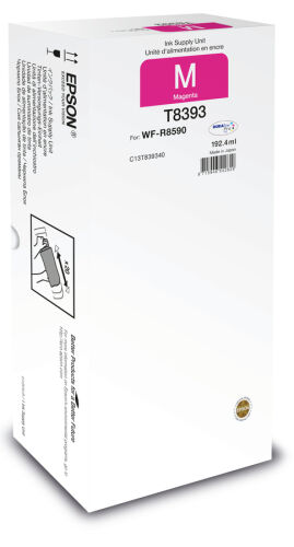 Epson C13T839340 (T8393) Magenta Original Cartridge - WF-R8590DTWF - 2