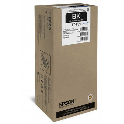 EPSON - Epson C13T973100 (T9731) XL Black Original Cartridge - WF-C869 Series 22,500 Page