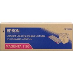 EPSON - Epson C13S051163 Kırmızı Orjinal Toner Standart Kapasite - C2800N (T6452)