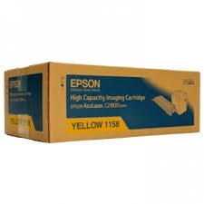 EPSON - Epson C13S051158 Sarı Orjinal Toner Yüksek Kapasite - C2800N (T4598)