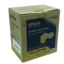 Epson C13S050590 Yellow Original Toner - C3900 / CX37 - EPSON