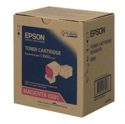 Epson C13S050591 Kırmızı Orjinal Toner - C3900 / CX37 (T3490) - EPSON