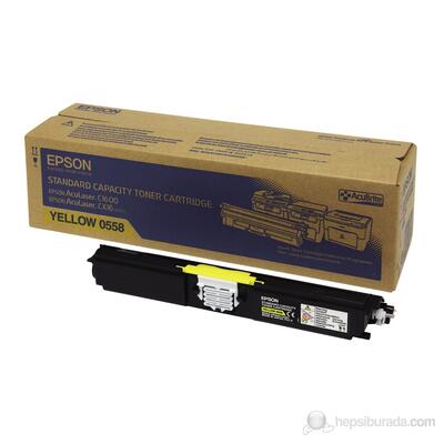 EPSON - Epson C13S050558 Sarı Orjinal Toner Standart Kapasite - CX16 / C1600 (T4548)