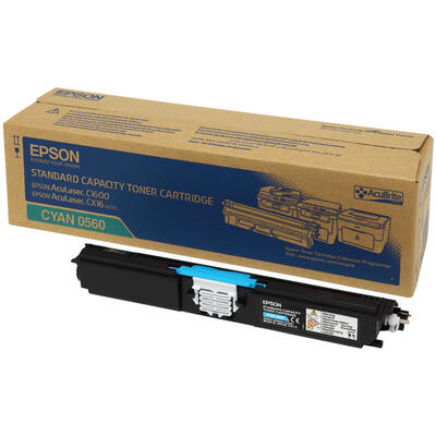 EPSON - Epson C13S050560 Cyan Original Toner Standard Capacity - CX16 / C1600