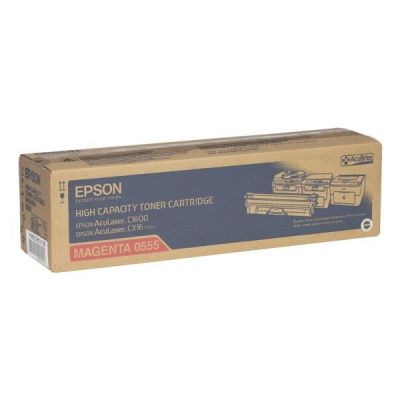 Epson C13S050555 Kırmızı Orjinal Toner Yüksek Kapasite - CX16 / C1600 (T5543)