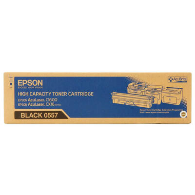 Epson C13S050557 Black Original Toner High Capacity - CX16 / C1600 - EPSON