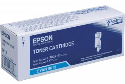 Epson C13S050613 Cyan Original Toner - CX17 / C1700