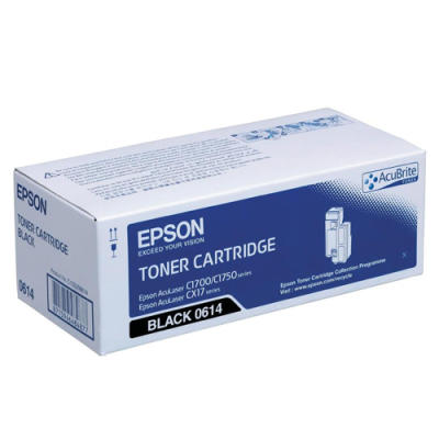 Epson C13S050614 Siyah Orjinal Toner - CX17 / C1700 (T7643) - EPSON