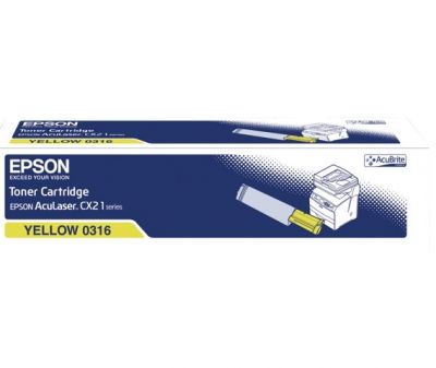 Epson C13S050316 Yellow Original Toner - CX21 - 1