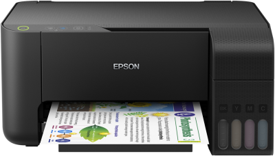 EPSON - Epson C11CG87401 EcoTank L3110 Colour Tank Printer / Photocopy / Scanner