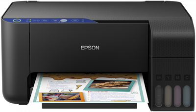 EPSON - Epson C11CG86406 EcoTank L3151 Tank Printer + Photocopy + Scanner + Wi-Fi Direct