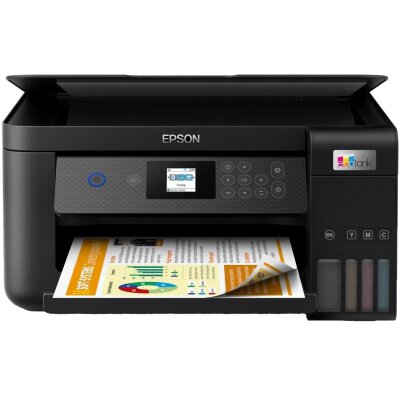 Epson EcoTank L4360 (C11CL41411) Wi-Fi + Tarayıcı + Fotokopi Renkli Çok Fonksiyonlu Mürekkep Tanklı Yazıcı - EPSON