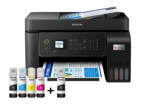 Epson C11CJ65403 EcoTank L5290 Scanner + Photocopy + Fax + Wi-Fi Direct + Color Tank Printer 