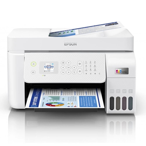 Epson C11CJ65404 EcoTank L5296 Photocopy Scanner Fax WiFi Direct Tank Printer