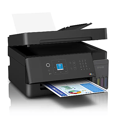 Epson EcoTank L5390 Wi-Fi + Tarayıcı + Fotokopi + Faks Renkli Çok Fonksiyonlu Tanklı Mürekkep Püskürtmeli Yazıcı - 4