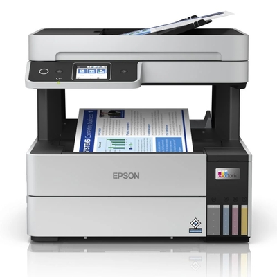 Epson C11CJ88404 Ecotank L6490 Wi-Fi + Scanner + Photocopy + Fax Colour Multifunction Tank Ink Spray Printer - EPSON