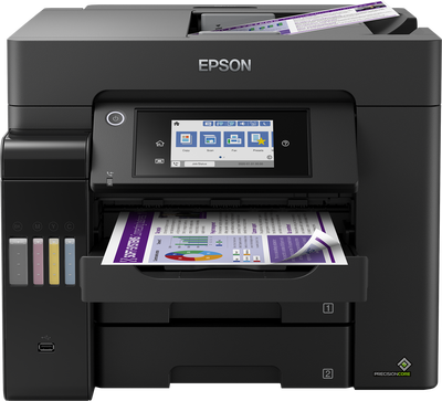 EPSON - Epson C11CJ29402 EcoTank L6570 Copier + Scanner + Fax Color Multifunctional Ink Tank Printer