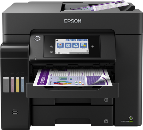 Epson C11CJ29402 EcoTank L6570 Copier + Scanner + Fax Color Multifunctional Ink Tank Printer - 1