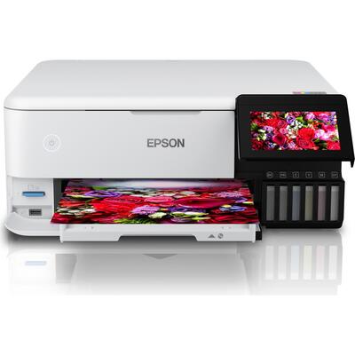 EPSON - Epson C11CJ20402 EcoTank L8160 Wi-Fi + Scanner + Photocopy Color Multifunction Ink Tank Printer
